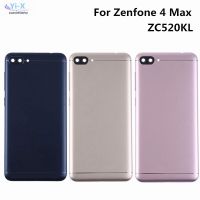 ฝาหลังครอบแบตเตอรี่ที่อยู่อาศัยสำหรับ Asus Zenfone 4 ZC520KL สูงสุดกลับครอบคลุมกรณีที่อยู่อาศัยแบตเตอรี่ที่มีปุ่มด้านข้าง LHG3764ชิ้นส่วนทดแทน