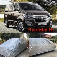 ผ้าคลุมรถตู้ Majesty รถตู้ Hyundai H1, Toyota Alphard, Vellfire,, All new Commuter, KIA Carnival, เกรดพรีเมี่ยม หนา เบา ทนทาน ตัดเย็บอย่างดี กันแดด กันน้ำ กันฝุ่น