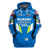 SUZUKI เสื้อกันหนาวมีฮู้ดสําหรับผู้ชาย