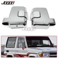 เคสโทรศัพท์กระจกปีกข้างมองหลัง LED สำหรับรถยนต์,ใหม่สำหรับ FJ70 Toyota Land Cruiser FJ76 FJ79 LC77 LC76