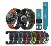 ♞ Silicone Strap For COROS APEX 2 Pro/APEX 46mm 42mm 20mm 22mm Straps PACE Dual Color Band Wristband strap