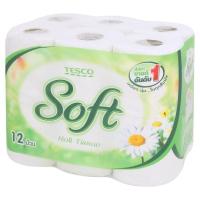 ?จัดโปร !!!? โลตัส ซอฟท์ กระดาษชำระแบบม้วน หนา 2 ชั้น 12 ม้วน Lotuss Soft 2 Ply Tissue Roll 12 Rolls