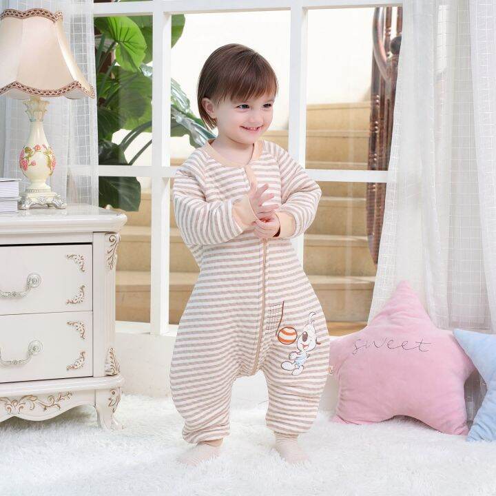 baby-sleeping-bag-air-cotton-integrated-split-leg-warmth-newborn-sleeping-bag-pure-cotton-warmth-childrens-anti-kick-winter