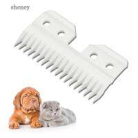 SHENEY เครื่องตัดขนใบมีดสำรองแบบพกพามี18ซี่สำหรับปัตตาเลี่ยนใบปัตตาเลี่ยนแมวอุปกรณ์กรรไกรอิเล็กทริคคม