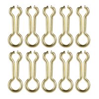 200PCS Fishing Accessary Brass Sinker Wire Eye for DO-IT Carp Fishing Tackle