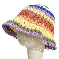 Hat Crochet Parent-child Panama Children Female Beach Cap