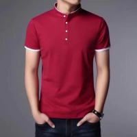 TOP POLO(พร้อมส่ง)เสื้อโปโลคอจีนเนื้อผ้าดี เป็นงาน Unisex ใส่ได้ทั้งชายและหญิงเนื้อผ้าดีมากมีกุดคอไม่ย้วยง่าย M-3XL