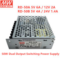 คุณภาพสูง Switching Series RD-50 Supply Output Power WELL RD-50B MEAN Dual 50W RD-50A