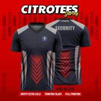 แฟชั่นใหม่ Kaos เจอร์ซีย์ความปลอดภัย Terbaru Kaos ความปลอดภัย / Satpam Dryfit CITROTES เต็มพิมพ์ 013-016 2023