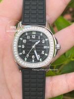 นาฬิกาข้อมือผู้หญิง Patek Philippe Aquanaut Luce 5067a Lady Size 35.6 mm.  (TOP SWISS)(สินค้าพร้อมกล่อง) ขอดูภาพเพิ่มเติมได้ที่ช่องแชทค่ะ