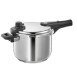 Pressure cooker, stainless steel  6 l.