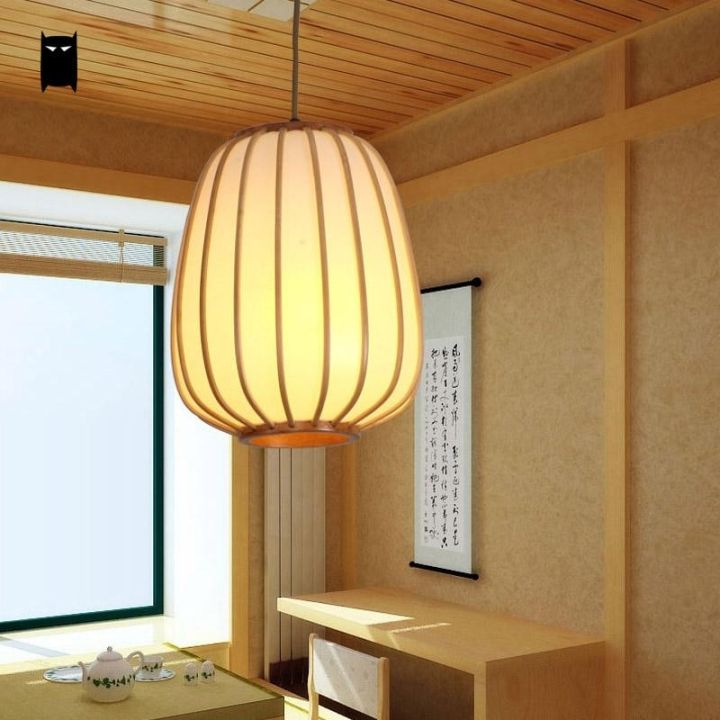 จี้โคมไฟพีวีซีทำจากไม้ไผ่ตัวยึดแสงทันสมัยสแกนดิเนเวียนทาทามิสไตล์ญี่ปุ่นจีนดีไซน์แบบ-abat-jour-โคมไฟแขวน