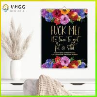 VHGG Paper 2024 Calendar For Tired-Ass Women with Coil Time Planning Wall Calendar Wall Decor Years Gifts Hanging Calendar Indoor