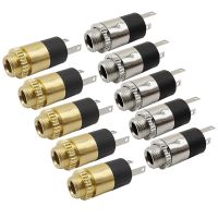 10Pcs Cylindrical Socket PJ-392 3.5mm Stereo Female Jack Audio Video Headphone Socket Plug Connector