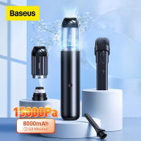 Baseus รถเครื่องดูดฝุ่น15000Pa ไร้สายแบบพกพา135W สมาร์ทโฮมเครื่องดูดฝุ่นเครื่องดูดฝุ่นใช้สะดวกสำหรับรถบ้าน