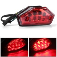 Universal 12V Motorcycle LED Tail Light Signal Indicator Rear Brake Stop Lamp Motorbike Plate Daytime running lights DRL 3 Wires