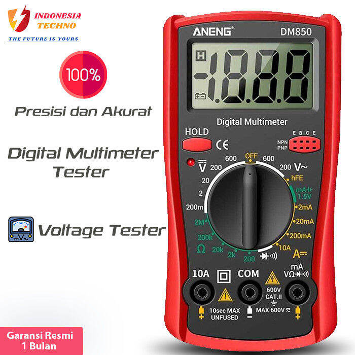 Avo Meter Digital Portable Lcd Digital Multimeter Voltmeter Ammeter