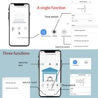 Dual Mode Wireless Rolling Shutter Door Remote Control Full Frequency Gateway App Control Tuya