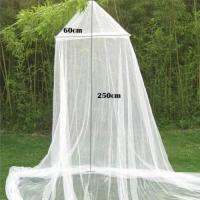 【LZ】  Transparent Lace Mosquito Net Bed Outdoors Canopy Round Hanging Insect Net Thin Bedroom Solid Mesh Curtain Hung Dome 6 ColorsTH