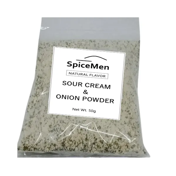 SpiceMen Sour Cream & Onion Powder 50g Sachet, Premium Herbs & Spices