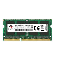 ZVVN 4GB DDR3 1866MHz PC3-14900S 3S4E18C10ZV01 2RX8 CL10 Non-ECC SODIMM RAM Laptop Memory