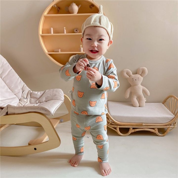 milancel-2022-baby-clothing-set-cotton-toddler-girls-sleeper-set-infant-pajama-set-infant-boys-bear-suit