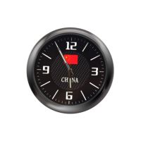 2023 Car car clock car with free stickers electronic watch car clock schedule clock electronic clock quartz watch decoration
