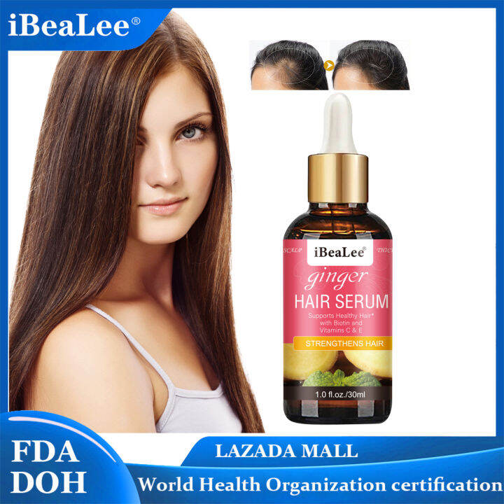 IBeaLee Ginger Hair Growth Lotion for Nourishing and Improving Hair
