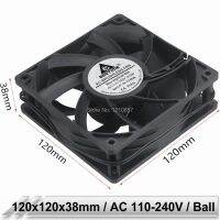 10PCS Gdstime EC Brushless Ventilation Cooling Fan 120mm AC 110V 115V 120V 220V 240V 12038 120x120x38mm 12cm Cooling Fans