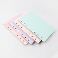 【hot】☋﹊  40 Sheets Kawaii A5 A6 Loose Notebook Refill Binder Paper Inner Pages Planner Blank Agenda