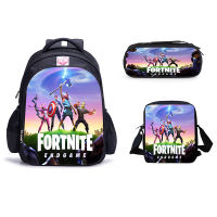 * ซีซั่น9 Fortnite Fortress Night Outdoor Meal Bag สำหรับเด็ก Lunch Bag Fortress Combination