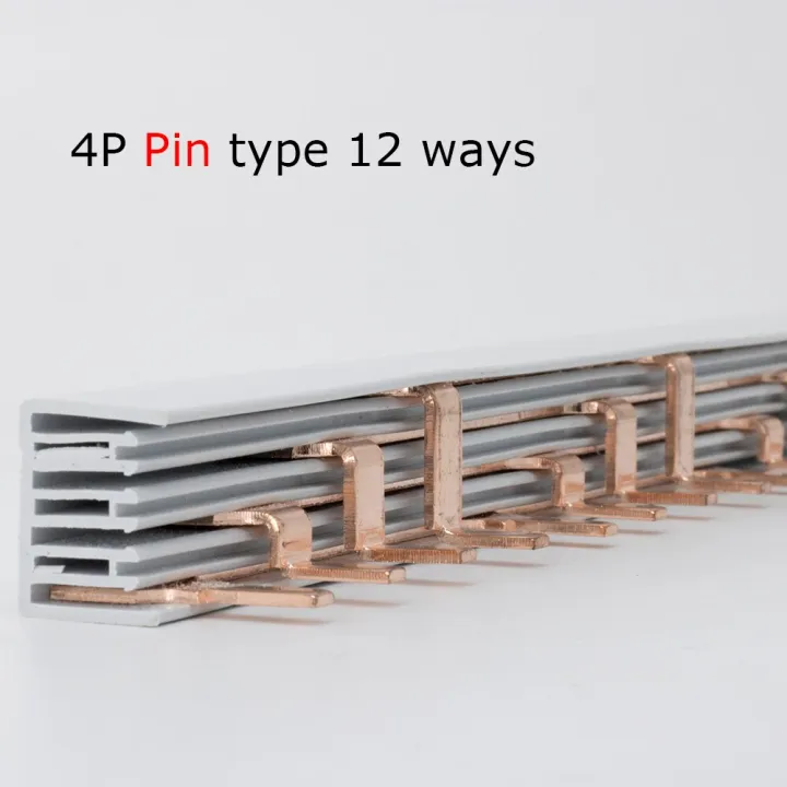 ตัวเชื่อมต่อบัสบาร์ทองแดงสำหรับกล่องจำหน่ายขั้วต่อ-mcb-ประเภทเบรกเกอร์
