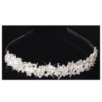 Bridal Wedding Rhinestone Crystal Crown Hair Band Headband Prom Pageant