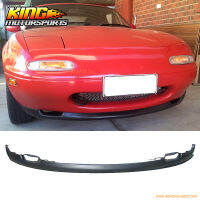 Fit For 90-97 MAZDA MIATA FRONT BUMPER LIP SPOILER BODYKIT RS-STYLE POLY URETHANE PU Global Free Shipping Worldwide