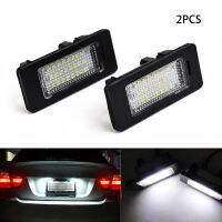 2Pcs 8-30V 2.4W ตัวเลข LED Matrícula Lâmpada Luz Para BMW E90 E92 E70 E39 F30 E61 E93 6000-6500K