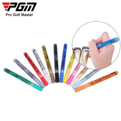 PGM New Golf Club Color Changing Pen Acrylic Ink Pen Sun Protection and Waterproof Strong Hiding Power Golf Accesoires Towels
