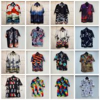 2XL-4XL ไซส์ใหญ่ เสื้อฮาวาย hawaii เนื้อผ้าซาตินอิตาลี่%ผ้านิ่มใส่สบายไม่ต้องรีดก็เรียบ ไม่ร้อน ใส่ได้ทั้งชายและหญิง