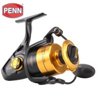 รอกตกปลาหมุน PENN SPINFISHER V SSV 3500-10500ของแท้ตัวเรือนโลหะเต็มตัว5 + 1BB HT-100รอกตกปลาเรือน้ำเค็ม