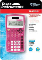 Texas Instruments 30XIIS Student Scientific Calculator - Pink 30XIIS/TBL Soft Pink