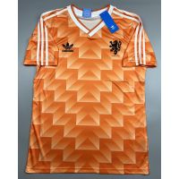 เสื้อบอล ย้อนยุค ทีมชาติ เยอรมัน 1988 เหย้า Retro Holland Netherlands Home เรโทร คลาสสิค