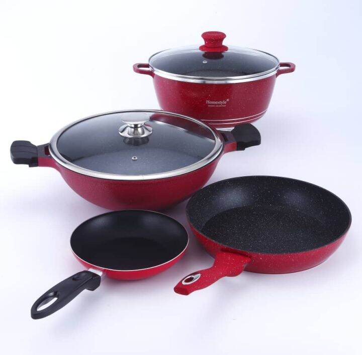 Dessini Daily Cookware Set Lazada
