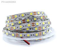 LED Strip 5050 DC 12V 24V RGB Warm White 5 Meter Waterproof Flexible Light Stripe 60LED/MLed Tape Luces Lamp Ribbon Tv Backlight