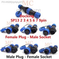 SP1310 SP1311 2-9 Pin Waterproof Docking Connector IP68 Aviation Cable Connector