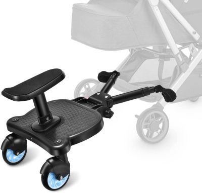 Universal Stroller Pedal Adapter Pushchair Step Board Accessories Baby Prams Auxiliary Trailer Footrest Twins Scooter Hitchhiker