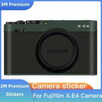 สติกเกอร์ป้องกันสำหรับ Fuji Fujifilm สติ๊กเกอร์ติดบนตัวเครื่อง XE4 X-E4ห่อไวนิลป้องกันการแผ่นฟิล์มกันรอยกล้อง