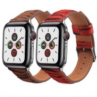 ☋ สายหนังสำหรับ Apple Watch 45 มม. 41 มม. 44 มม. 42 มม. 40 มม. 38 มม. สร้อยข้อมือสายรัดข้อมือ Correa สำหรับ iWatch Ultra 8 7 6 5 4 3 SE เข็มขัด