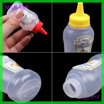 2/3Pcs Mini Condiment Squeeze Bottles 25ml Honey/Ketchup/Soy Sauce