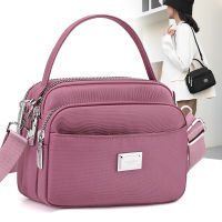 2023 New Street Fashion Womens Bag Nylon Portable Shoulder Crossbody Fashion Womens Mother Satchel 2023