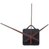 4Pcs Long Shaft Wall Clock Movement Mechanism with 4 Types 12 Inch Walnut Wood Quartz Clock Parts Replacement