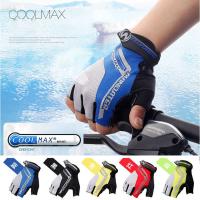 hotx【DT】 Cycling Gloves qaulity New Ultra-breathable Shockproof Half 5 Size SMLXL